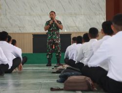 Dandim 1508/Tobelo Beri Motivasi Kepada Casis Tamtama TNI AD