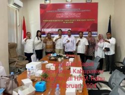 Wujudkan Pemajuan HAM, Kanwil Kemenkumham Malut Laksanakan Rapat Koordinasi Kabupaten/Kota Peduli HAM