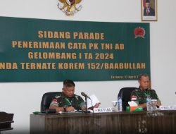 Pimpin Parade Penerimaan Secata PK, Danrem Instruksikan Pilih Calon Prajurit Terbaik