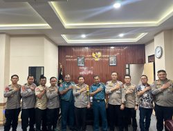 Wakapolda Malut Terima Kunjungan Danlanal Ternate