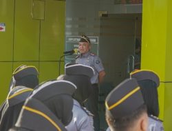 Pimpin Apel Pagi, Kakanwil Kemenkumham Malut Ignatius Purwanto Himbau Jajarannya Tingkatkan Kedisiplinan dan Semangat Kerja