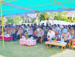 Menghadapi Pilkada 2024, Kapolres  Halsel Kuker ke Polsek Jajaran