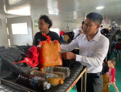 Polres Halbar Kembali Gagalkan Penyelundupan Miras di Pelabuhan Jailolo