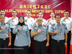 Orientasi CPNS Tahun 2024 di Kanwil Kemenkumham Malut Berakhir dengan Antusiasme Tinggi