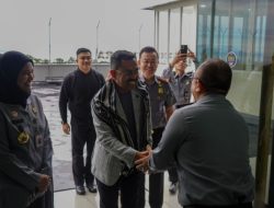 Tiba di Ternate, Dirjen Peraturan Perundang- Undangan Disambut langsung Kakanwil Kemenkumham Malut dan Jajaran