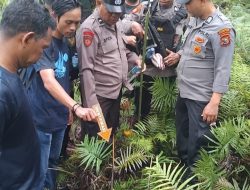 Polres Halteng Olah TKP Korban Terkena Ranjau