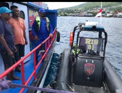 Tingkatkan Kamtibmas, Dit Polairud Polda Maluku Utara Gencar Lakukan Patroli Perairan 
