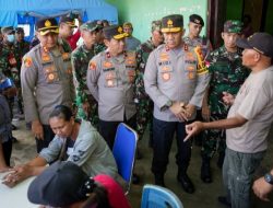 Kepedulian Bersama: Kunjungan Kapolda Malut ke Lokasi Dampak Letusan Gunung Ibu
