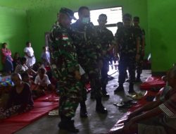 Danrem 152/ Baabullah Tinjau Daerah Terdampak Erupsi Gunung Ibu di Halbar 