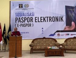 Tingkatkan Pelayanan Publik Kakanwil Kemenkumham Malut Ignatius Purwanto Sosialisasikan Manfaat Penggunaan e-Paspor bagi Masyarakat