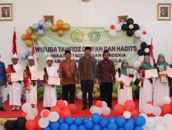 6 Siswa Sekolah Dasar Islam Terpadu Kabupaten Kepulauan Sula Diwisuda