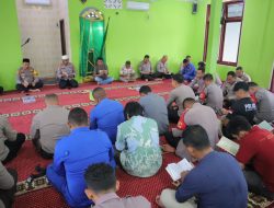 Tingkatkan Keimanan dan Ketaqwaan, Polres Sula Rutin Laksanakan Binrohtal