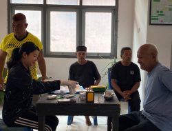 9 WBP Lansia Lapas Tobelo Terima Layanan Kesehatan Secara Berkala