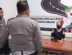 Enggan Diperiksa, Janda Muda Cantik Ini Bawa Kabur Polisi