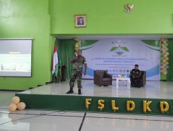 Pasi Komsos Korem Jadi Narasumber Forum Silaturahmi LDK Daerah Malut IAIN Ternate