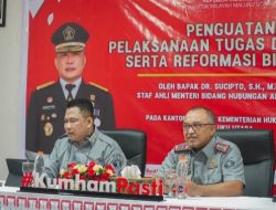 Staf Ahli Kemenkumham RI Beri Penguatan Tugas dan Fungsi di Jajaran Kanwil Kemenkumham Malut