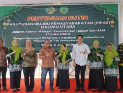 Paguyuban Ibu-Ibu Pemasyarakatan Gelar  Pertemuan Rutin di Rutan Kelas IIB Weda Halmahera Tengah