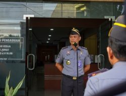 Apel Senin Pagi jajaran Kanwil Kemenkumham Malut, Ini Penegasan Kadiv Keimigrasian