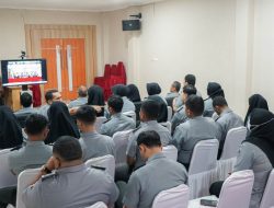 Webinar Series Cerdas Bersama BPSDM, Kakanwil Purwanto Komitmen Tingkatkan Kompetensi ASN Kemenkumham Malut