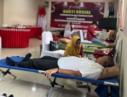 Puluhan ASN di Kanwil Kemenkumham Malut lakukan Donor Darah untuk Memperingati Hari Pengayoman ke-79