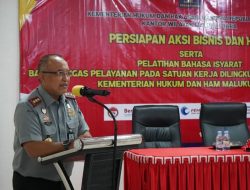 Kanwil Kemenkumham Malut Terapkan Pelatihan Bahasa Isyarat untuk Peningkatan Pelayanan Publik