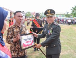 Dandim 1510/Sula Hadiri Upacara dan Syukuran HUT Bhayangkara ke -78 Tahun