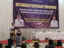 Musrembang RKPD 2025, Bupati  HALUT  Sebut Tekan Angka Kemiskinan