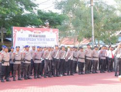 Polres Sula Gelar Apel Operasi Patuh Kie Raha 2024