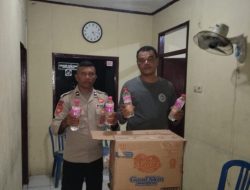 Polres Sula Kembali Amankan Puluhan Botol Miras Jenis Cap Tikus di KM Permata Obi Saat Tiba di Pelabuhan Sanana