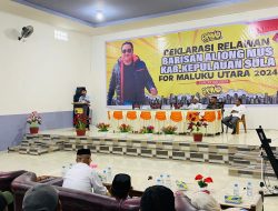 Ribuan Simpatisan di Sula Hadiri Deklarasi Relawan Bravo 24 For Malut 2024