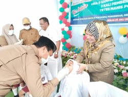 Dinkes Sula Gelar Pencanangan Pekan Imunisasi Nasional Polio Tahun 2024