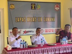 Monev Survei IKM-IPK Lapas Sanana, Kemenkumham Malut Dorong Pandangan Publik sebagai Esensi Pembangunan Zona Integritas
