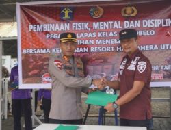 Lapas Tobelo Bangun Kerja Sama Dengan Polres Halut, Perkuat Kamtibmas Dalam Lapas
