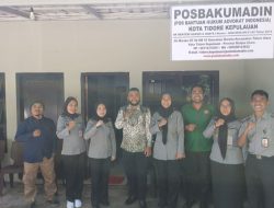 Pastikan Pemberian Bantuan Hukum Gratis Efektif, Kemenkumham Malut Gelar Pemantauan kepada OBH
