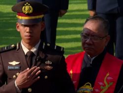 Michael Josua, Perwira Remaja Polri Pertama dan Satu-satunya Penganut Konghucu yang dilantik Presiden Jokowi