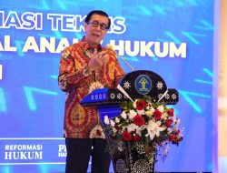 Kukuhkan Organisasi Profesi Analis Hukum, Menkumham: Kembalikan Wibawa Hukum di Tengah Masyarakat