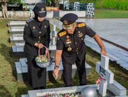 Kanwil Kemenkumham Malut Gelar Ziarah dan Tabur Bunga Memperingati Hari Pengayoman ke-79