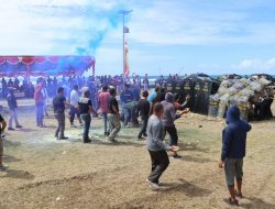 Hadapi Pilkada Serentak 2024, Polres Sula Gelar Latihan Sispamkota