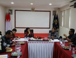 Kanwil Kemenkumham Maluku Utara Diskusikan Ramperda dengan Komisi I DPRD Halmahera Timur