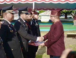 Pimpin Upacara HUT Kemerdekaan RI ke-79 di Rutan Ternate, Kakanwil Purwanto: Remisi Sebagai Bentuk Perhatian Kepada Narapidana