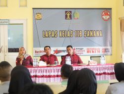 Beri Penguatan Hukum dan HAM pada Lapas Sanana, Kadiv Yankumham Aisyah: Pemimpin Harus Menginspirasi