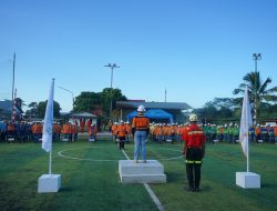 NHM Gelar Apel dan Inspeksi Keselamatan Kerja Pertambangan Tambang Emas Gosowong