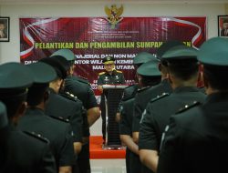 Lantik Pejabat Baru, Kakanwil Kemenkumham Malut Purwanto: Buat Perubahan