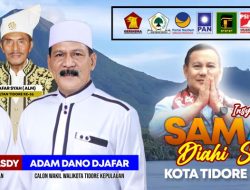 Untuk Pemerataan Pembangunan, SAM-ADA Bertarung Pilwako Tidore Kepulauan