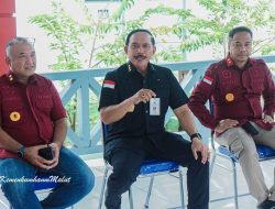 Kakanwil Kemenkumham Malut Andi Taletting Dampingi Staf Ahli Menkumham Bidang Politik dan Keamanan Pantau Layanan Publik LPP Ternate