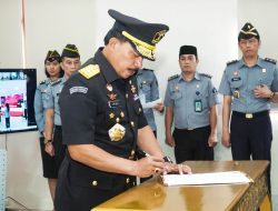 Tiga Kunci Berkinerja dari Menkumham yang Disampaikan Staf Ahli pada Sertijab Kakanwil Kemenkumham Malut