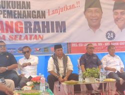 Resmi Dikukuhkan, Ribuan Pendukung dan Simpatisan di Weda Selatan Siap Menangkan Elang- Rahim di Pilkada Halteng 2024