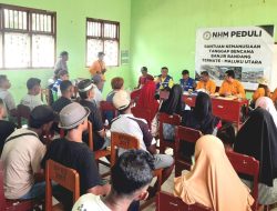 Puluhan Masyarakat Kembali Sambut Hangat Bantuan Kemanusiaan Haji Robert dan NHM