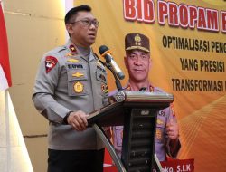 Wakapolda Maluku Utara Pimpin Pembukaan Rakernis Bid Propam Polda Malut 2024