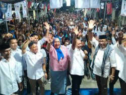 Ribuan Tim Pemenangan Dikukuhkan, Siap Antar Elang- Rahim Dua Periode